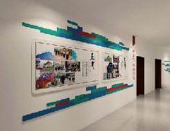 永德企业文化墙用什么材料好？