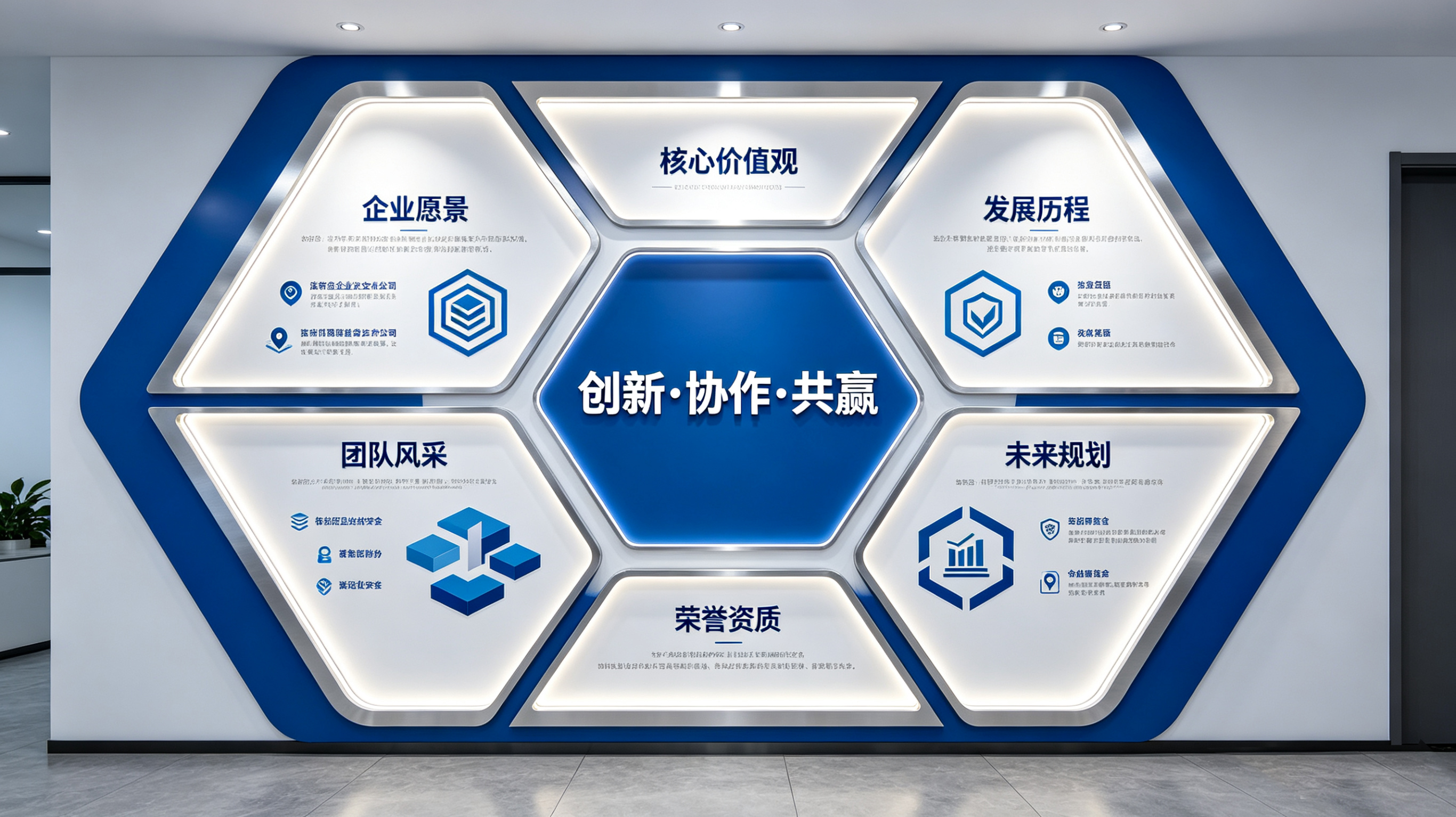 永德企业文化墙六边形避坑指南（新手常犯5个错误）